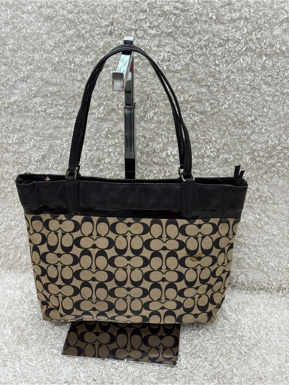 Coach canvas monogram